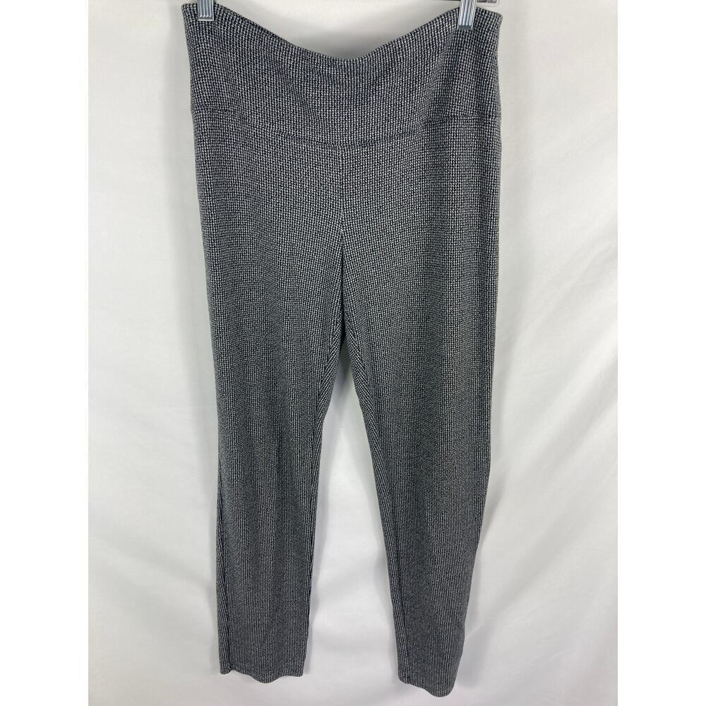 J Jill Wearever Collection Smooth Fit Slim Leg Patterned Pant Size Small